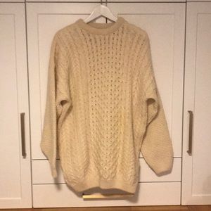 ❤️ Cable Knit Sweater Highland Home Industries Made in Scotland  beautiful!